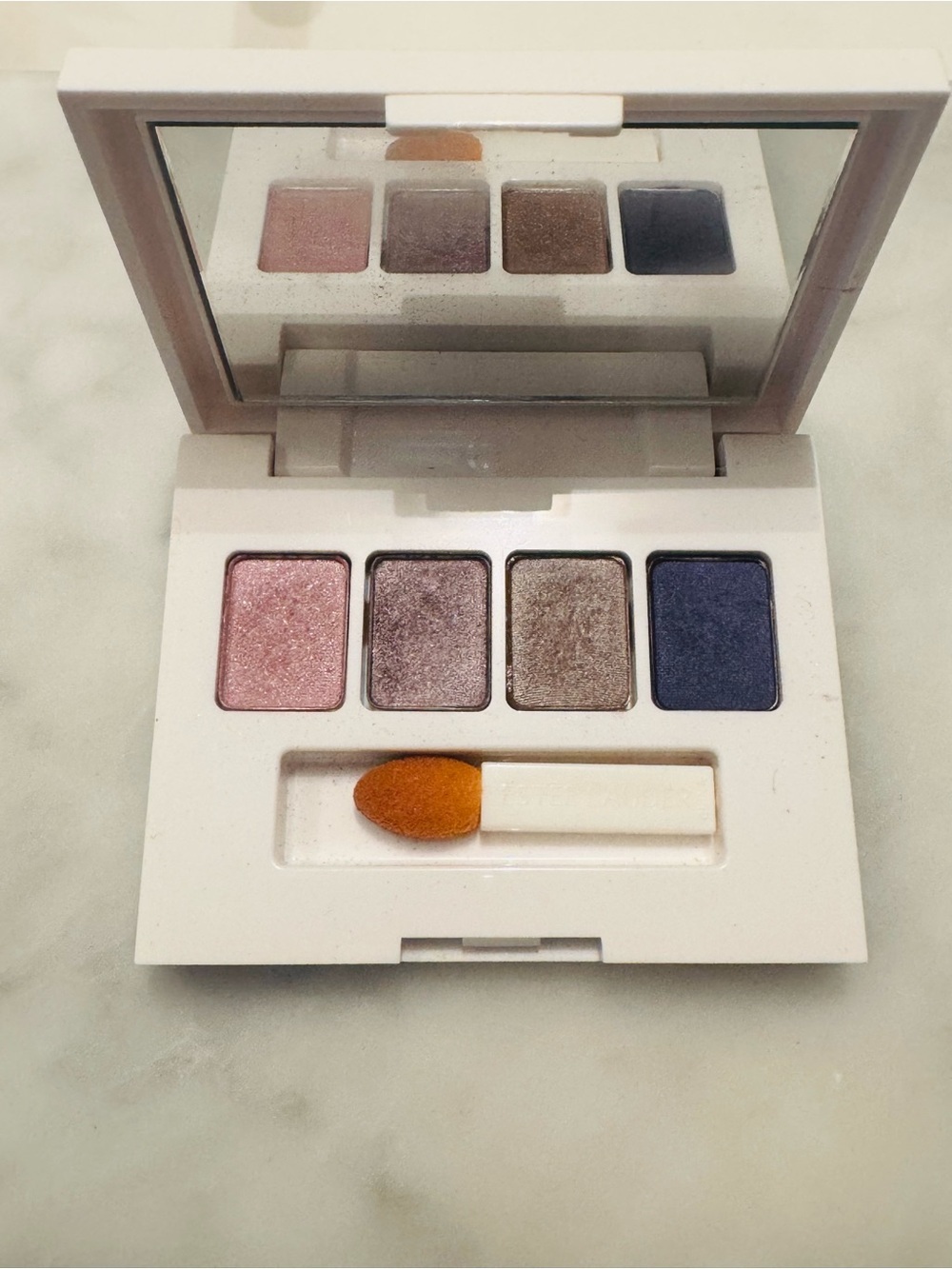 Estee Lauder Shimmer Eyeshadow Quad - Pink, Taupe, Bronze, Navy
